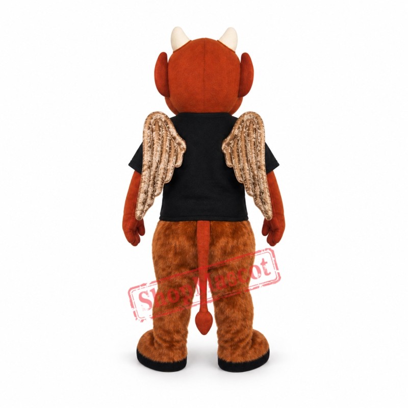 Red Devil Mascot Costume Red Devil Mascot Costume