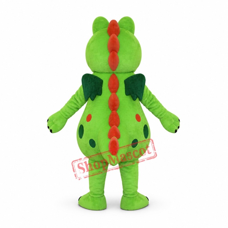 Fluffy Dinosaur Mascot Costume