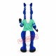 Blue Horse Mascot Costume Blue Horse Mascot Costume