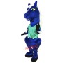 Blue Horse Mascot Costume