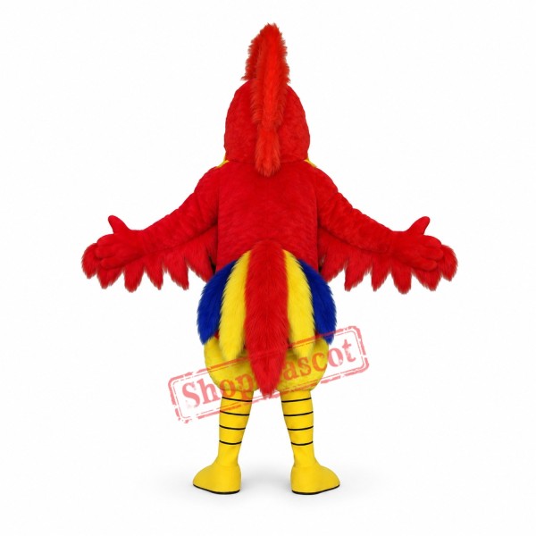 High Quality Red Rooster Mascot Costume High Quality Red Rooster Mascot Costume