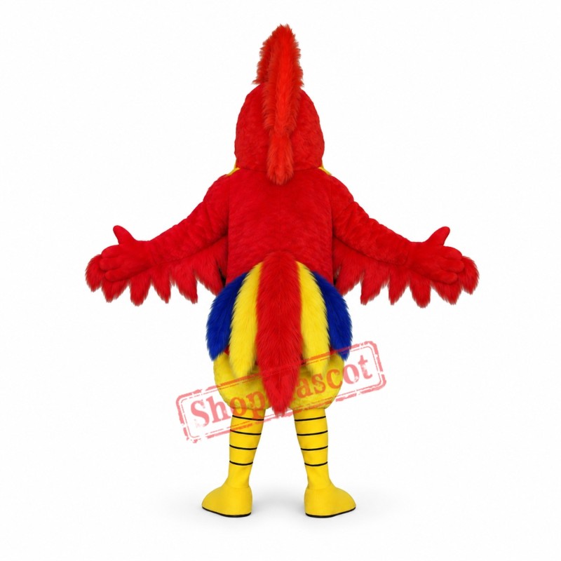 High Quality Red Rooster Mascot Costume High Quality Red Rooster Mascot Costume