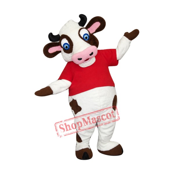 High Quality Cow Mascot Costume