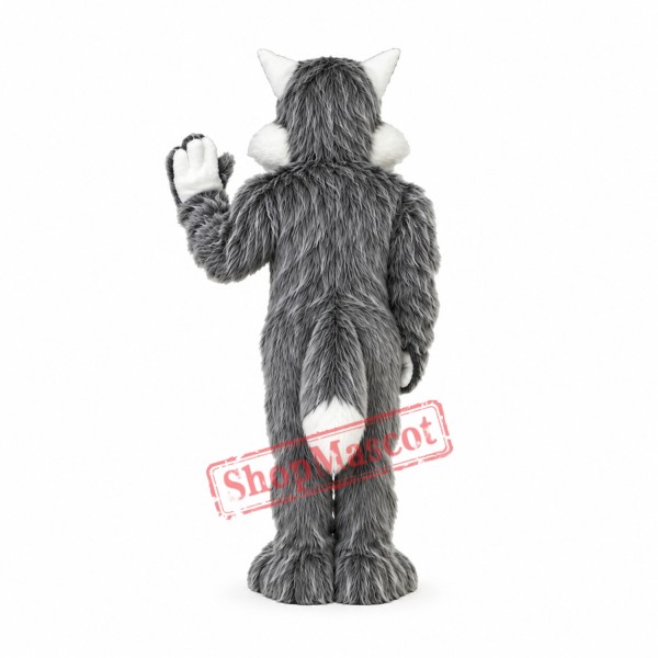High Quality Gray Wolf Mascot Costume High Quality Gray Wolf Mascot Costume