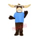 College Moose Mascot Costume College Moose Mascot Costume