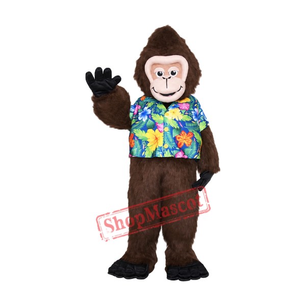 Summer Gorilla Mascot Costume