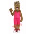 Happy Camel Mascot Costume 