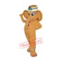 Shaka Elephant Mascot Costume