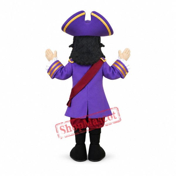 High Quality Captain Mascot Costume High Quality Captain Mascot Costume
