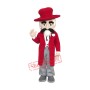 High School Rebel Mascot Costume