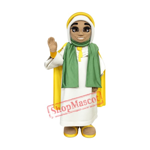 Anonymous Angel Mascot Costume