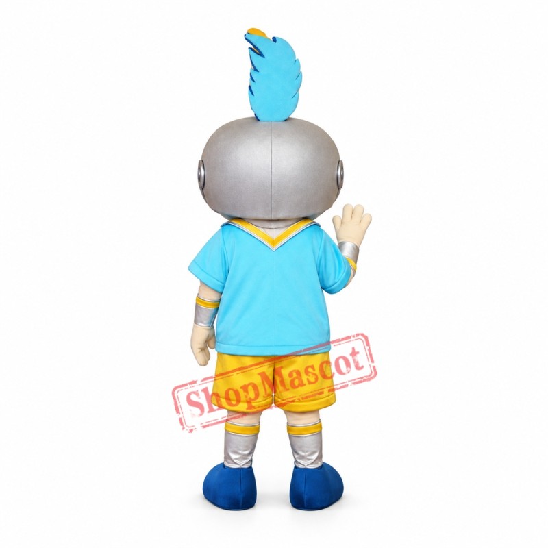Little Boy Knight Mascot Costume Little Boy Knight Mascot Costume