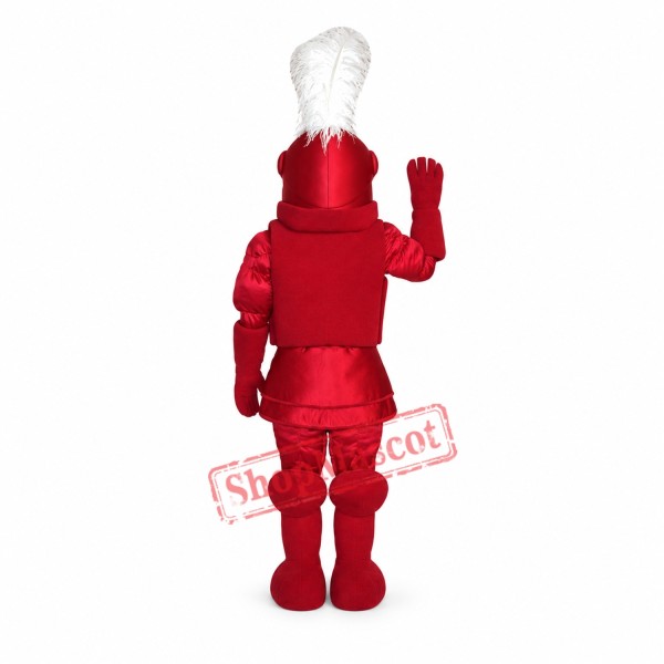 High Quality Red knight Mascot Costume High Quality Red knight Mascot Costume