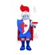 High Quality Lance Mascot Costume High Quality Lance Mascot Costume
