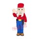 High Quality Warden Mascot Costume High Quality Warden Mascot Costume