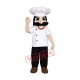 Professional Quality Chef Mascot Costume Professional Quality Chef Mascot Costume