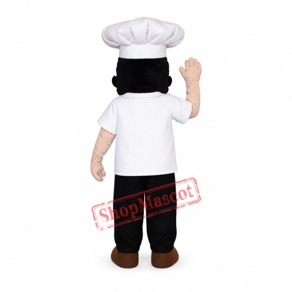 Professional Quality Chef Mascot Costume Professional Quality Chef Mascot Costume