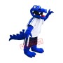 Blue Alligator Mascot Costume