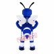 Blue Bee Mascot Costume Blue Bee Mascot Costume