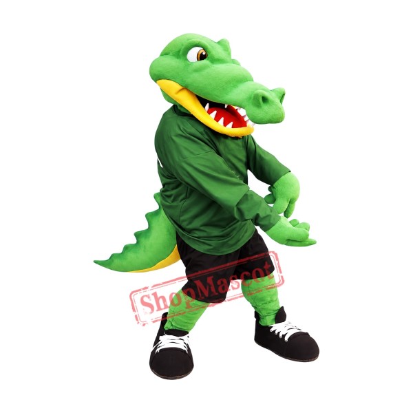 High Quality Alligator Mascot Costume