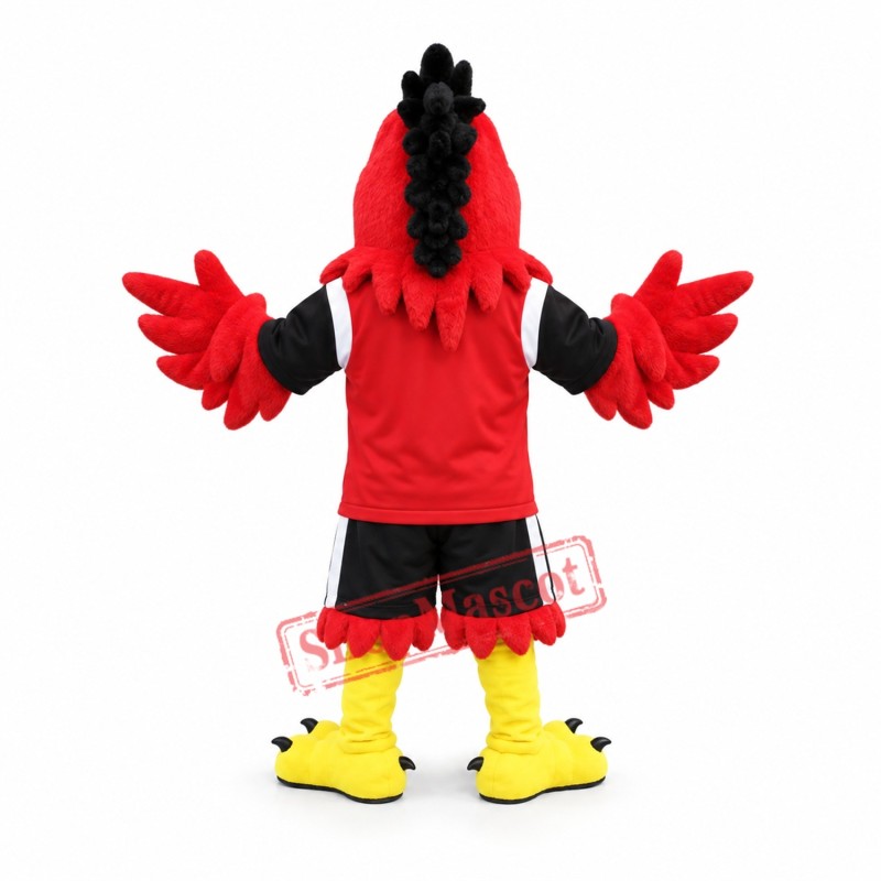 Red Eagle Mascot Costume Red Eagle Mascot Costume