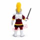 Silver & Red Knight Mascot Costume Silver & Red Knight Mascot Costume