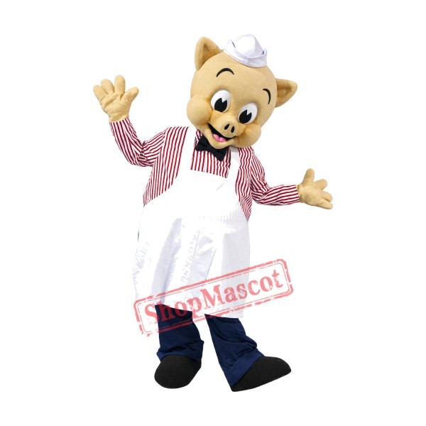 High Quality Chef Pig Mascot Costume