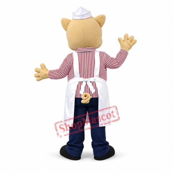 High Quality Chef Pig Mascot Costume High Quality Chef Pig Mascot Costume