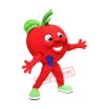Red Apple Mascot Costume