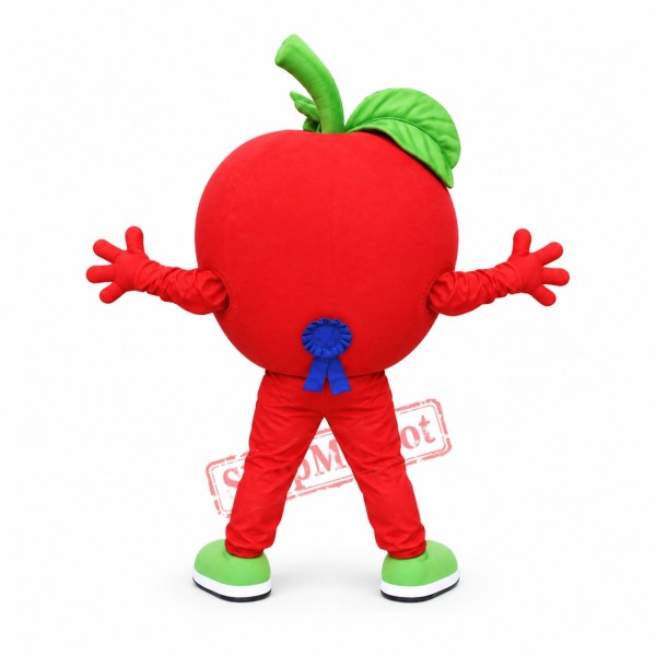 Red Apple Mascot Costume Red Apple Mascot Costume