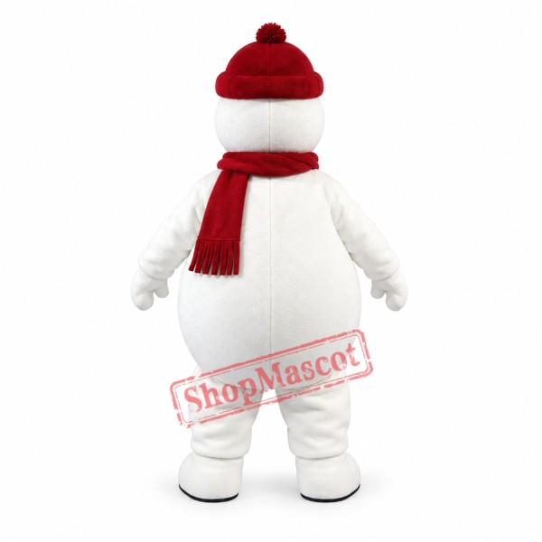 Cute Snowman Mascot Costume Cute Snowman Mascot Costume