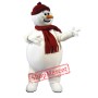 Cute Snowman Mascot Costume