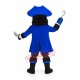 Blue Pirate Mascot Costume Blue Pirate Mascot Costume