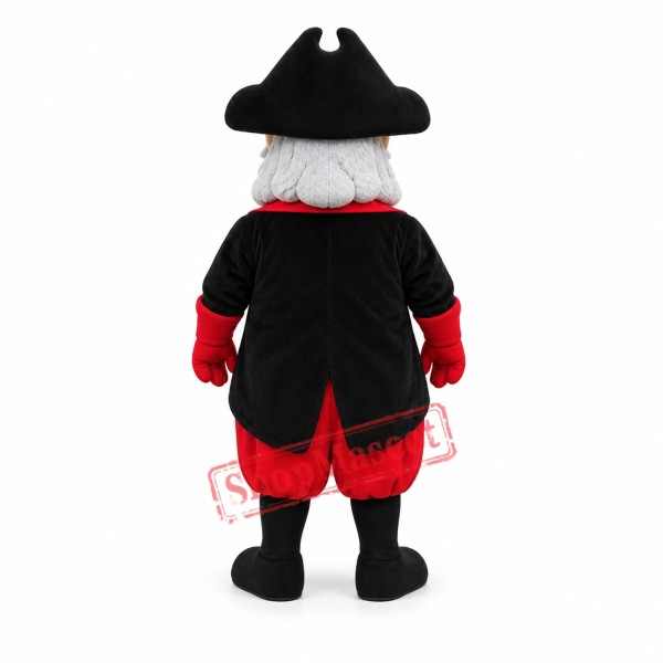 Old Pirate Mascot Costume Old Pirate Mascot Costume