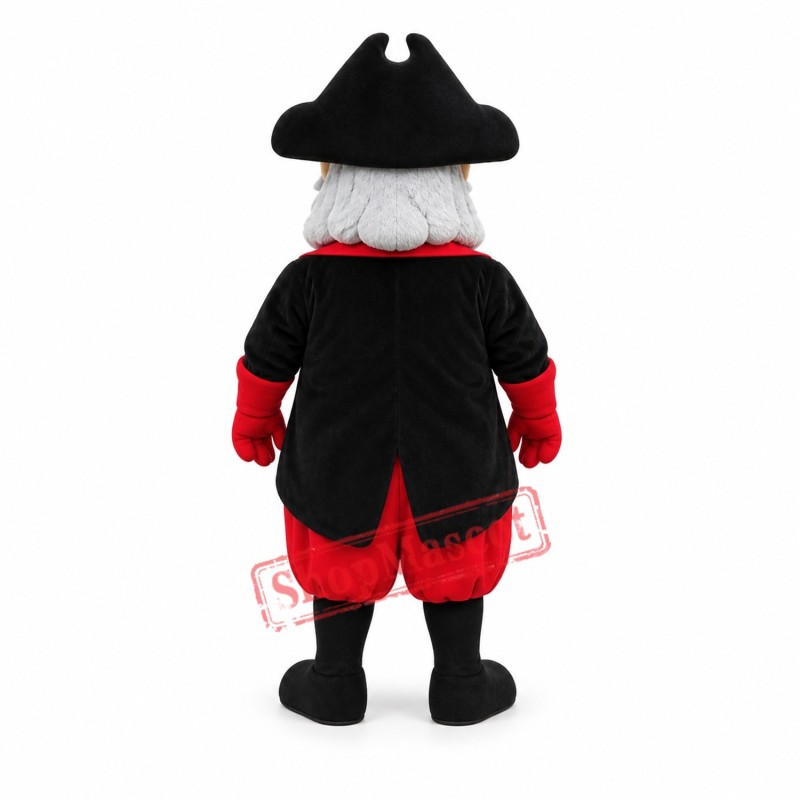 Old Pirate Mascot Costume Old Pirate Mascot Costume