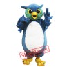 High Quality Blue Owl Mascot Costume