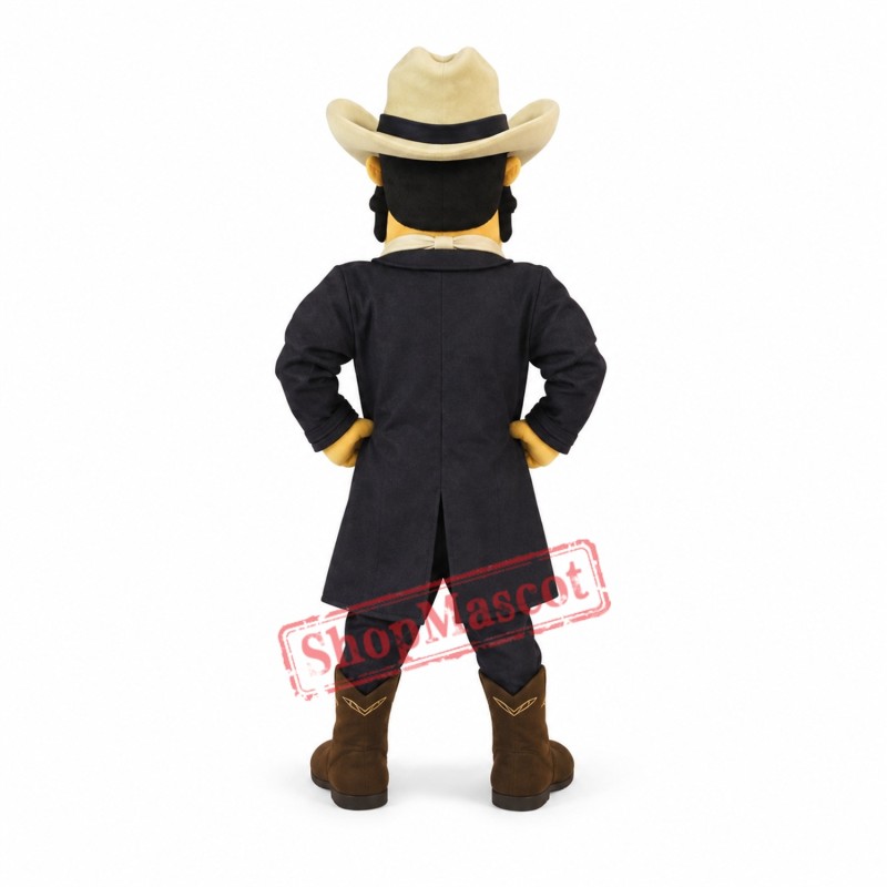 High Quality Cowboy Mascot Costume High Quality Cowboy Mascot Costume