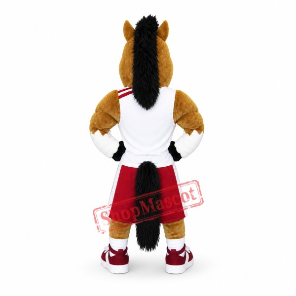 College Horse Mascot Costume
