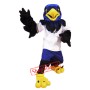 Blue Hawk Mascot Costume