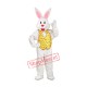White Adult Easter Bunny Mascot Costume White Adult Easter Bunny Mascot Costume