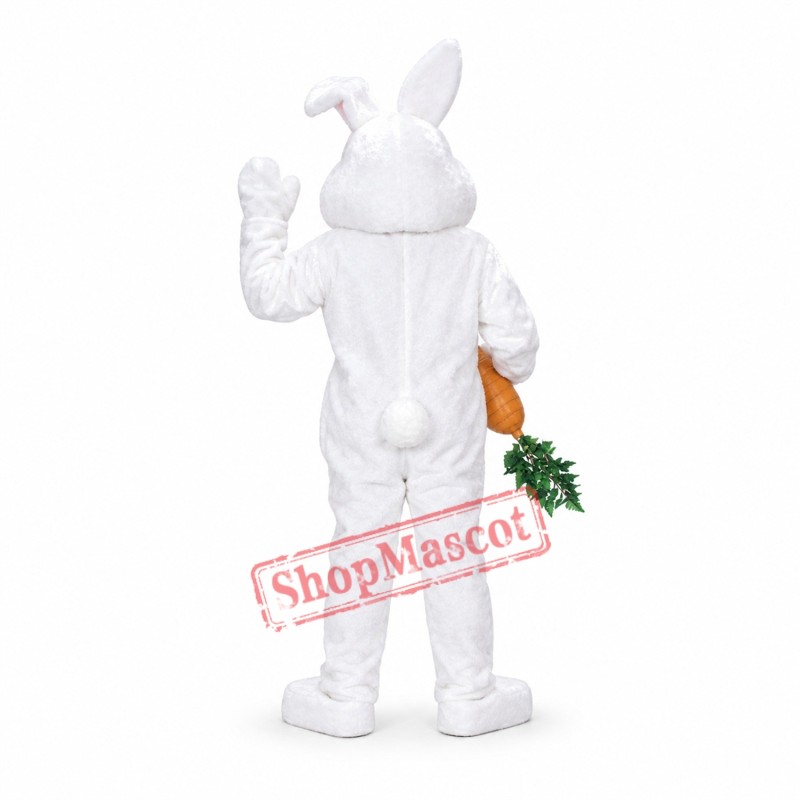Pink Easter Rabbit Mascot Costume Pink Easter Rabbit Mascot Costume