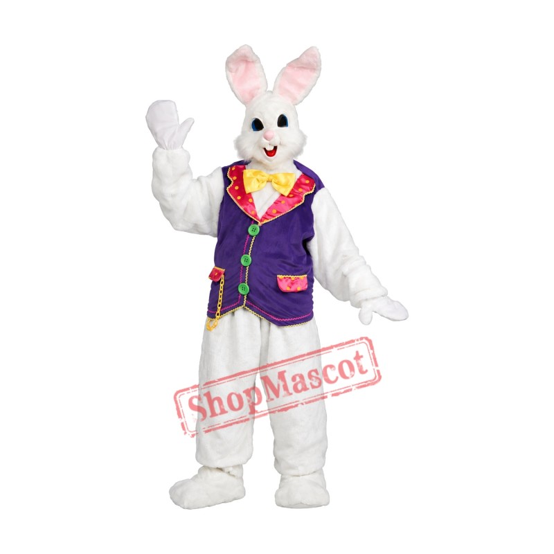 Easter Bunny Adult Mascot Costume Easter Bunny Adult Mascot Costume