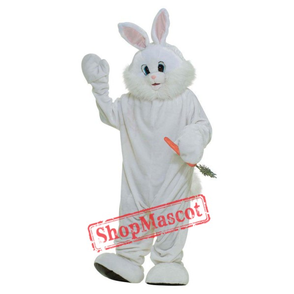 Plush Bunny Mascot Costume