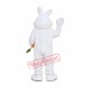 Plush Bunny Mascot Costume
