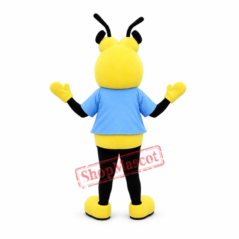 Lazy Bee Mascot Costume