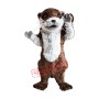 Cute Otter Mascot Costume