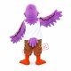 Pink Eagle Mascot Costume Pink Eagle Mascot Costume