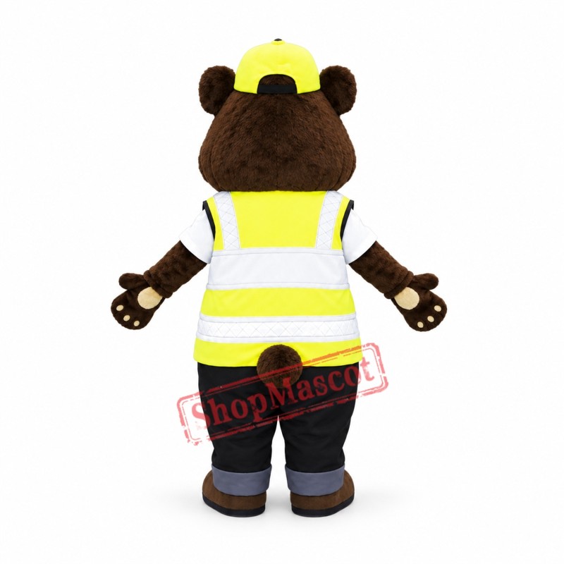 Carl Bear Mascot Costume