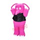 Fat Pink Elephant Mascot Costume Fat Pink Elephant Mascot Costume