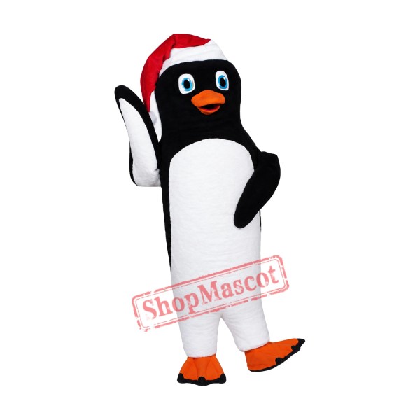 Christmas Adult Penguin Mascot Costume